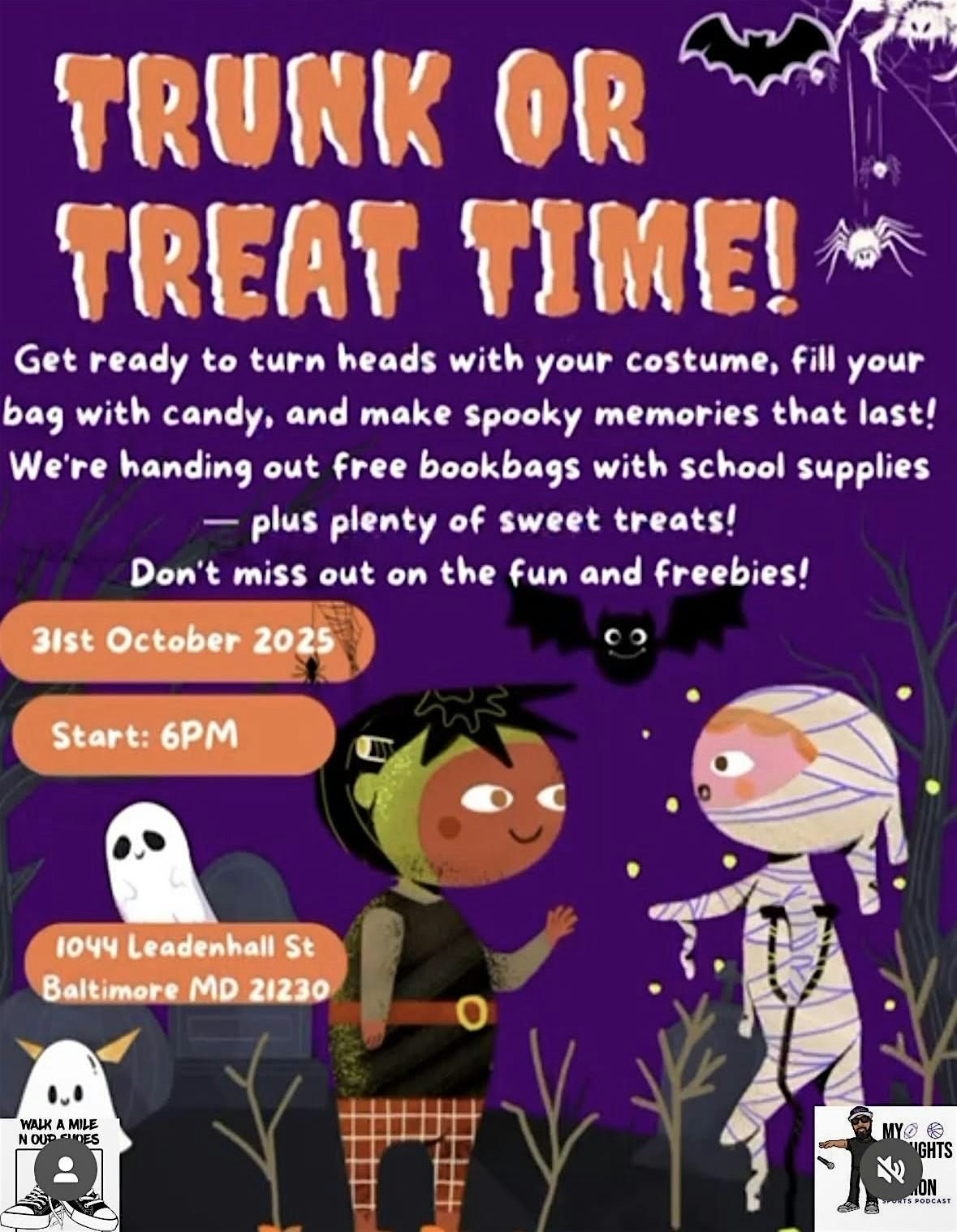 Trunk or Treat Time!, 31 October | Event in Baltimore | AllEvents