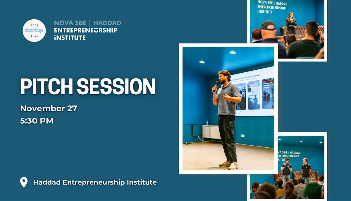 Makers in the Making: Pitch Competition, 27 November | Event in Carcavelos | AllEvents