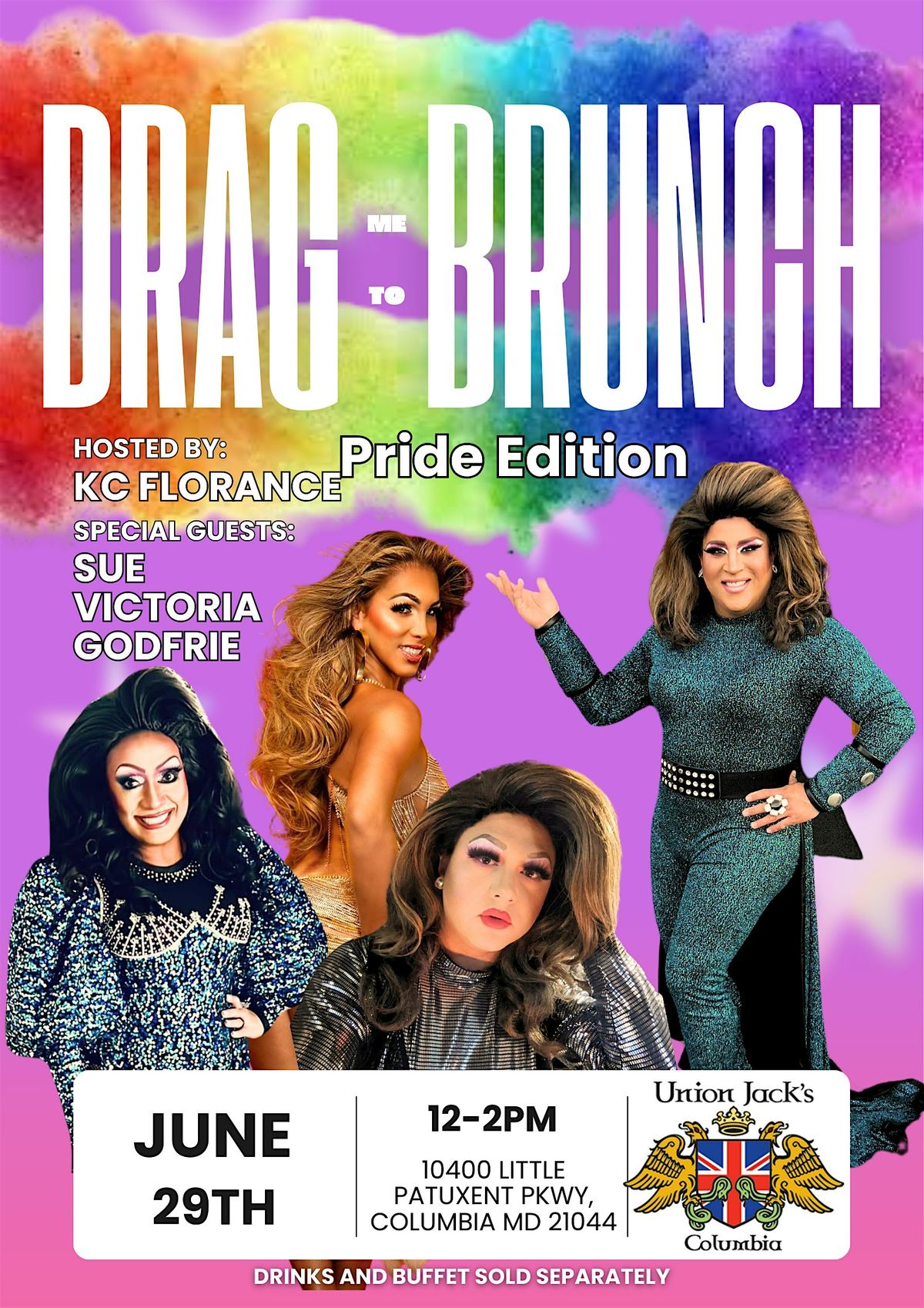 Drag me to Brunch, 29 June | Event in Columbia | AllEvents
