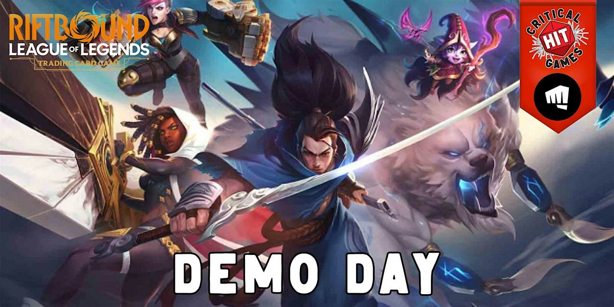 Riftbound Demo Day, 7 October | Event in Abingdon | AllEvents