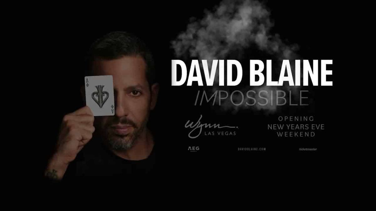 David Blaine, 22 July | Event in Las Vegas | AllEvents