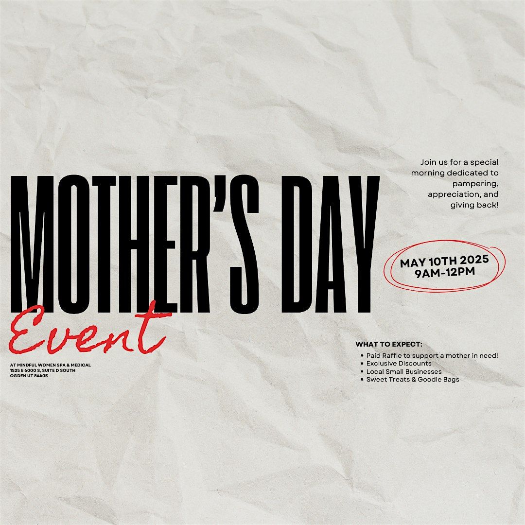 Mindful Women Spa & Medical Mother's Day Event, 10 May | Event in Ogden | AllEvents