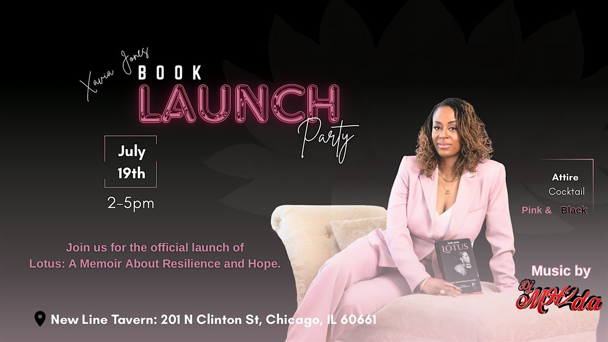 Lotus: Book Launch Party, 19 July | Event in Chicago | AllEvents