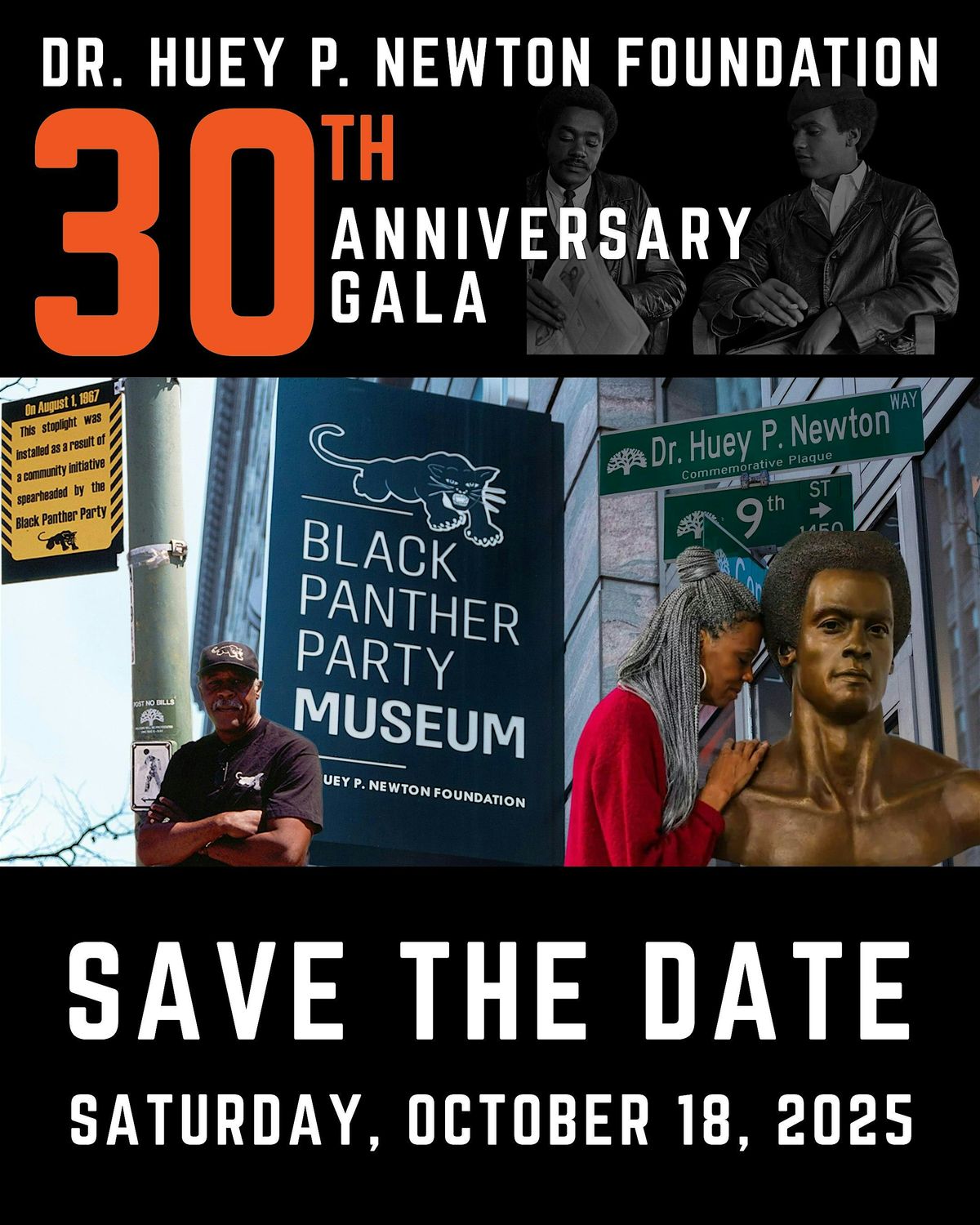 30 Years of Legacy: Celebrating the Dr. Huey P. Newton Foundation, 18 October | Event in Oakland | AllEvents