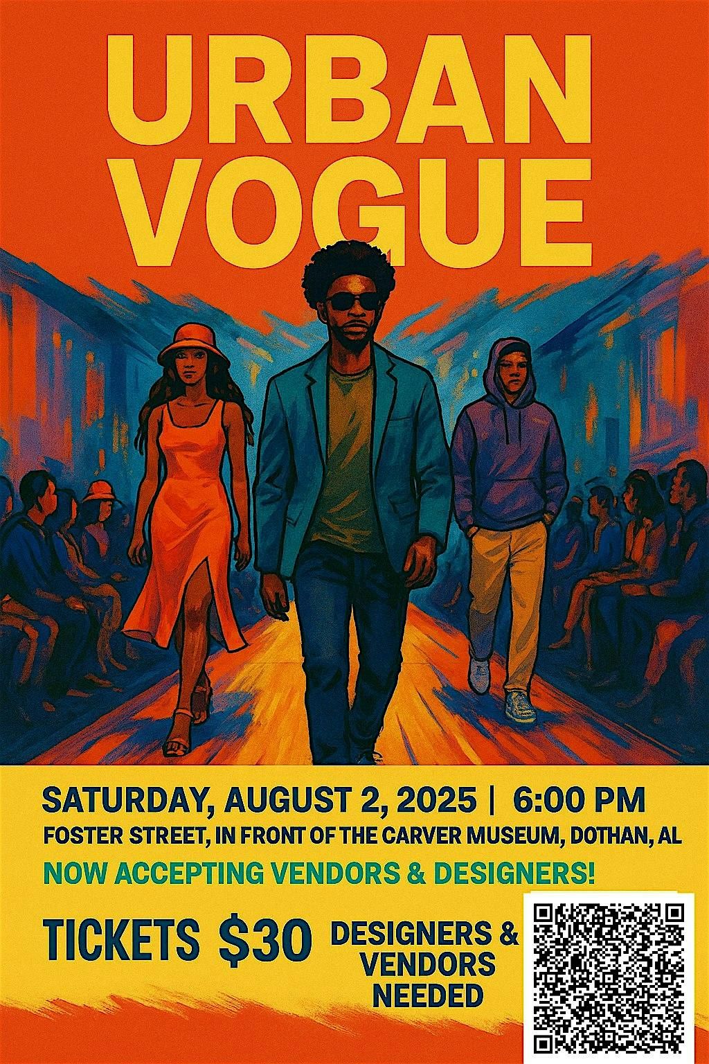 Urban Vogue: A Street Fashion Experience, 2 August | Event in Dothan | AllEvents