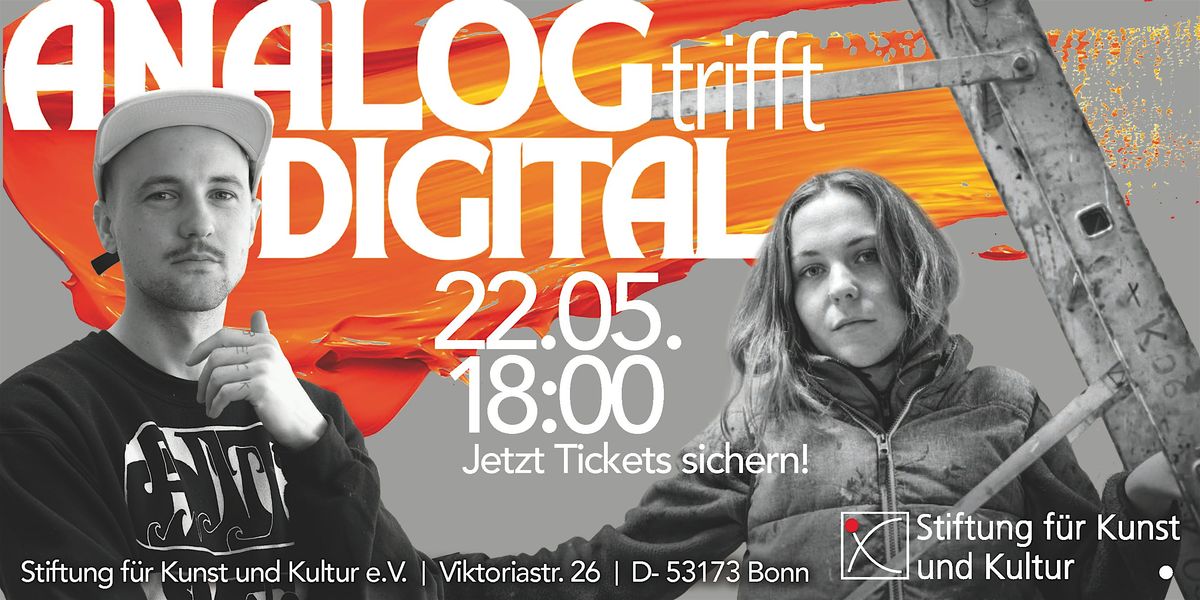 TALK | ANALOG TRIFFT DIGITAL |, 22 May | Event in Bonn | AllEvents