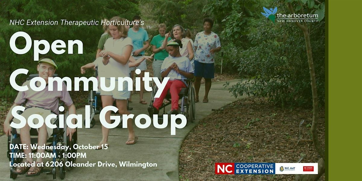 October's Open Community Social Group, 15 October | Event in Wilmington | AllEvents