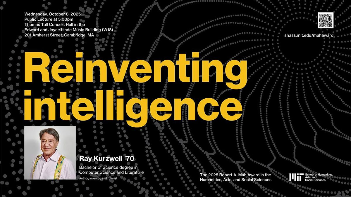 Robert A. Muh Award Lecture, 8 October | Event in Cambridge | AllEvents