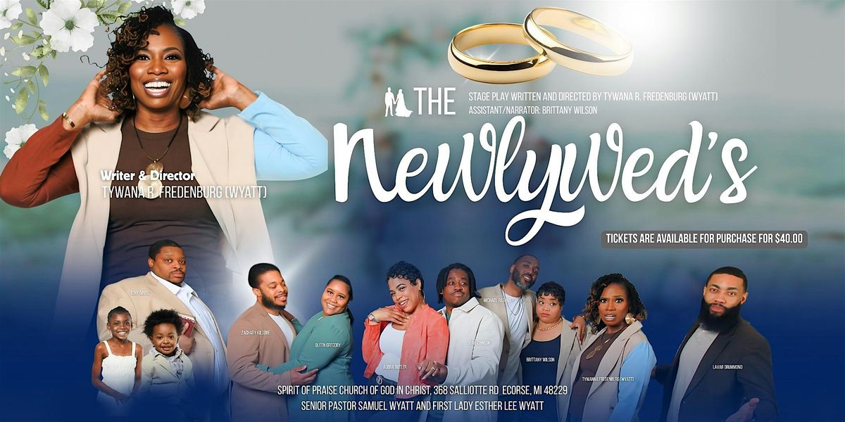 The Stage Play Titled "The Newlywed's", 22 August | Event in Ecorse | AllEvents