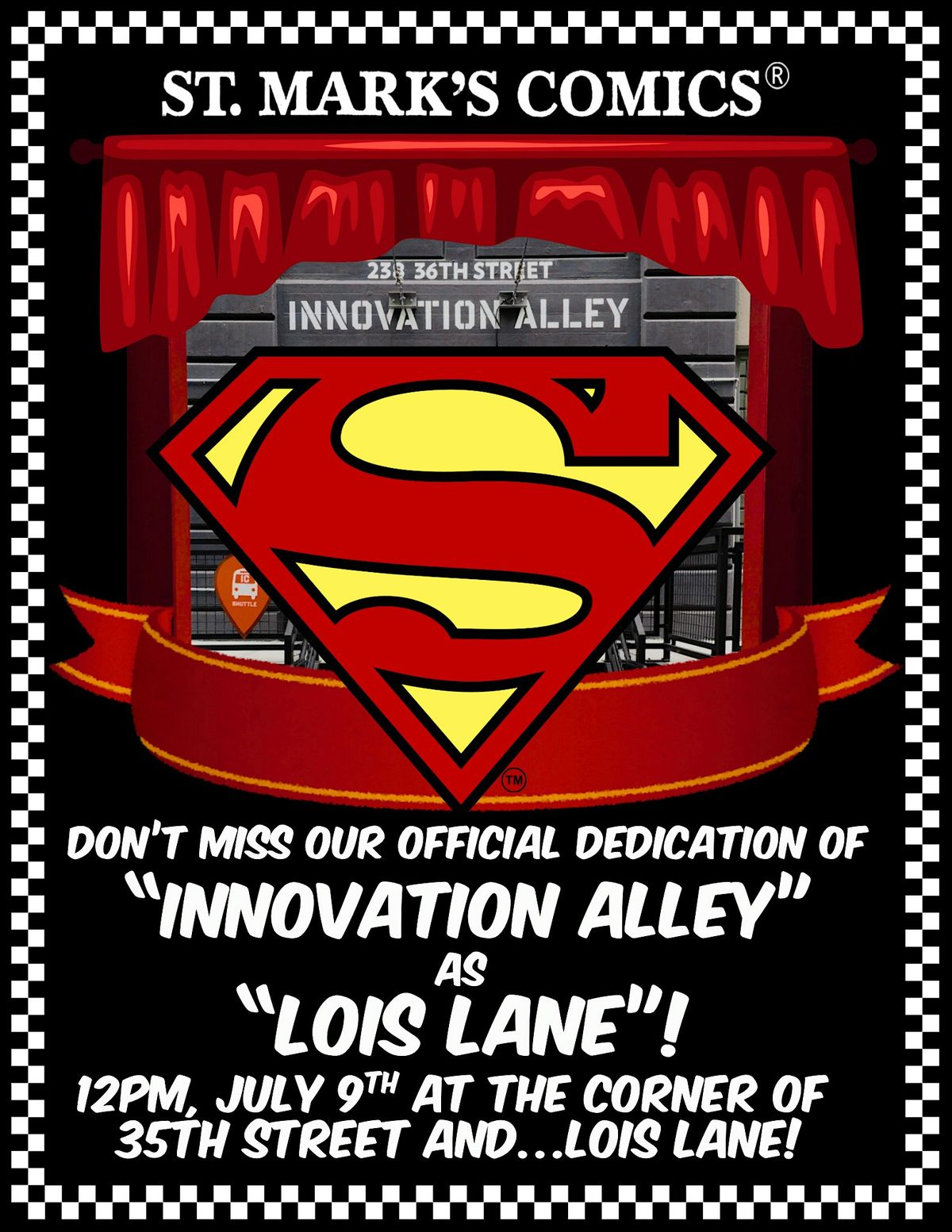 Renaming of Innovation Alley, 9 July | Event in Brooklyn | AllEvents