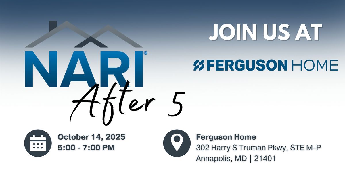 NARI After 5, 14 October | Event in Annapolis | AllEvents