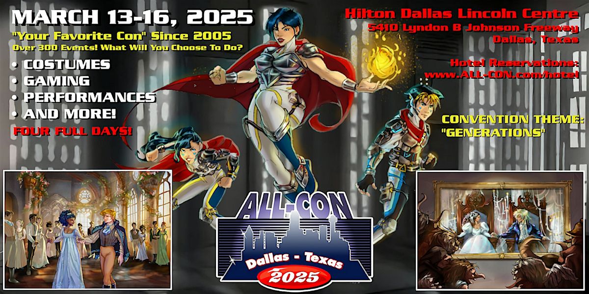ALL-CON 2026: Vendors (booths, badges, promotions, services, etc ...