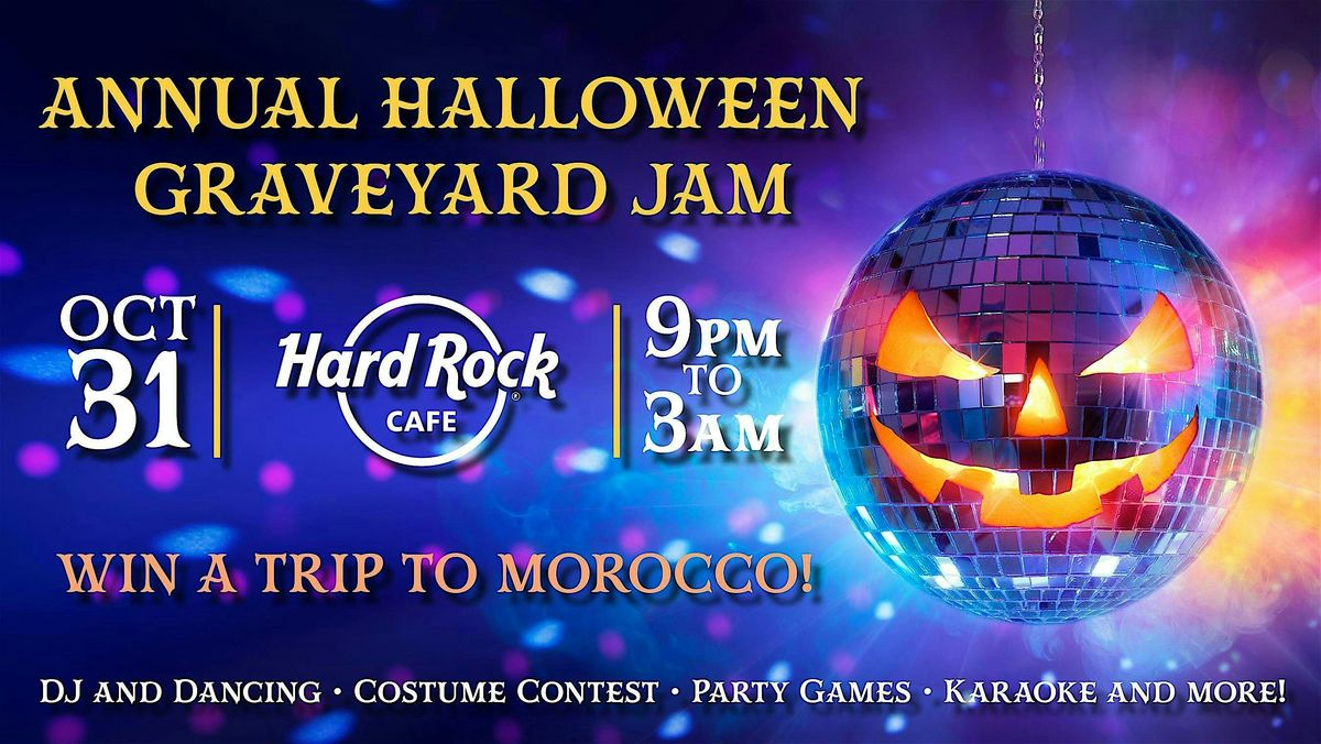 Graveyard Jam at the Hard Rock Cafe, 31 October | Event in Washington | AllEvents