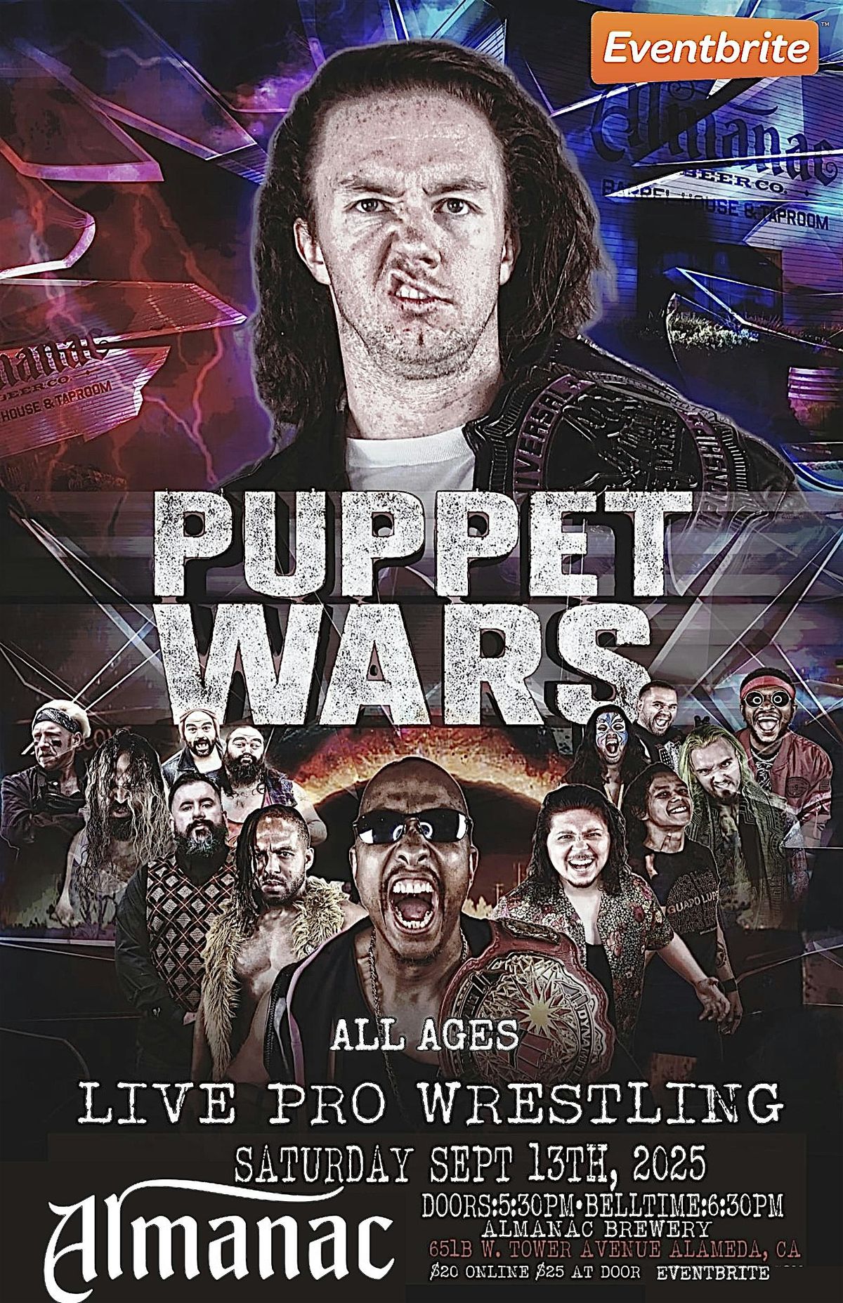 Puppet wars 9/13, 13 September | Event in Alameda | AllEvents