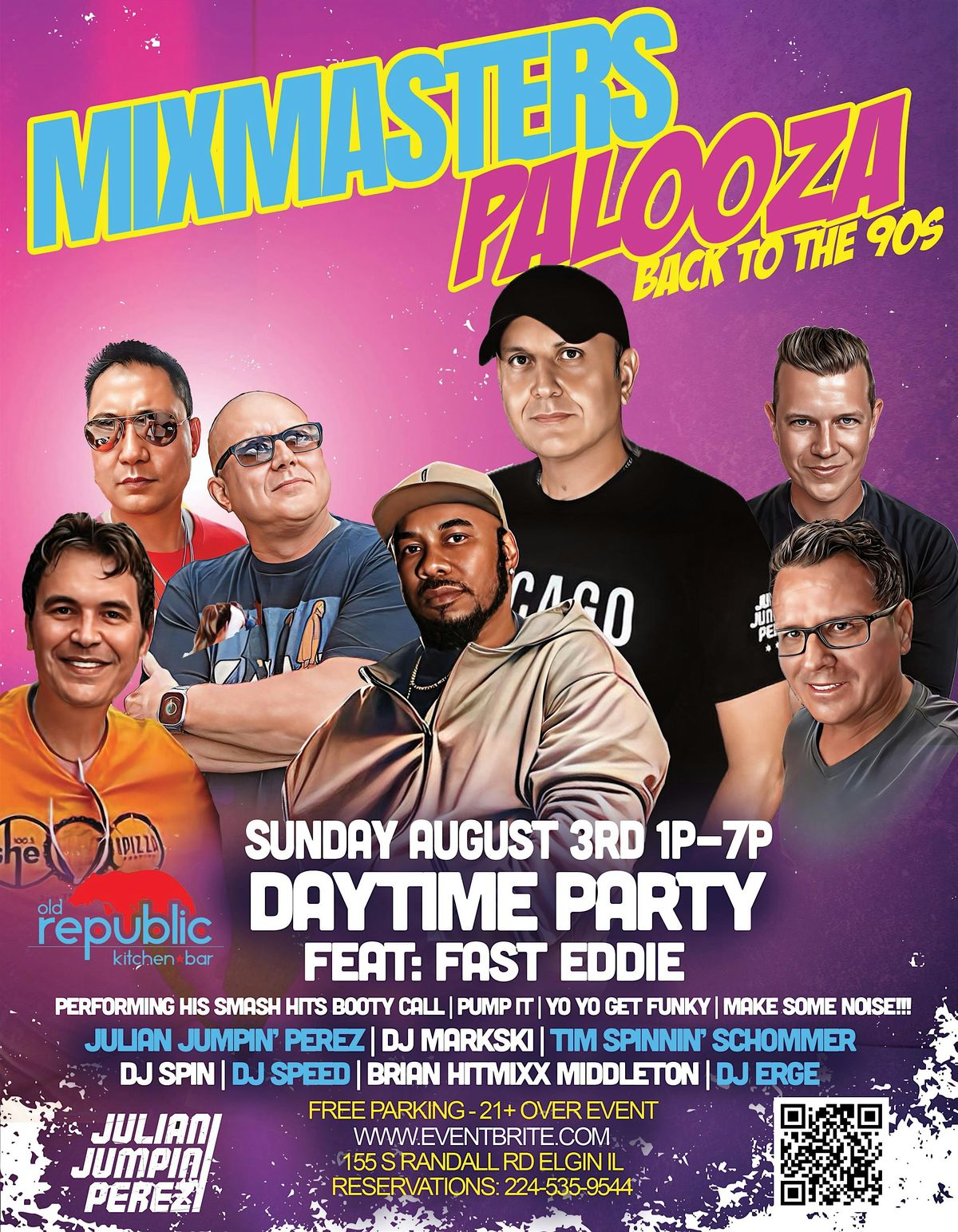 THE MIXMASTER PALOOZA, 3 August | Event in Elgin | AllEvents