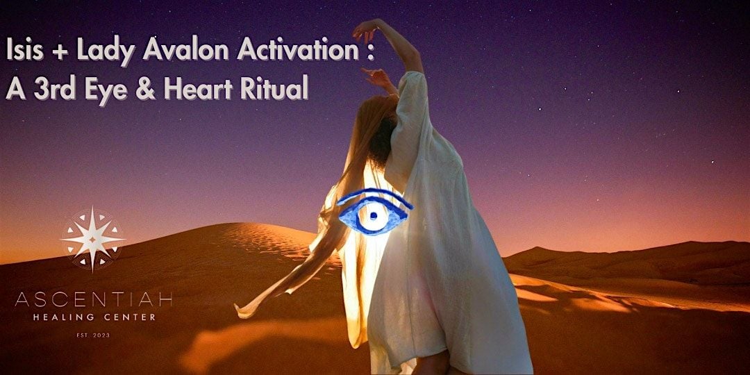 Isis + Lady Avalon Activation : A 3rd Eye & Heart Ritual, 30 July | Event in New York | AllEvents