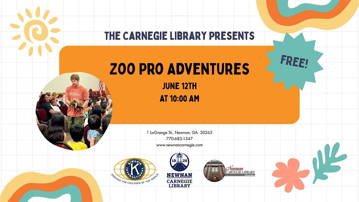 Zoo Pro Adventures, 12 June | Event in Newnan | AllEvents