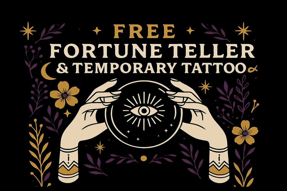 Fortune Teller & Temporary Tattoo Pop Up, 22 October | Event in Toronto | AllEvents