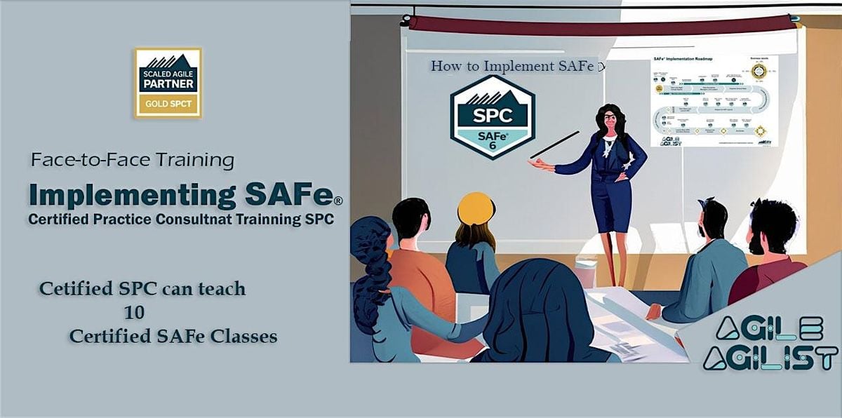 Certified SAFe® 6 Practice Consultants (SPC) - DC, 27 October | Event in Herndon | AllEvents