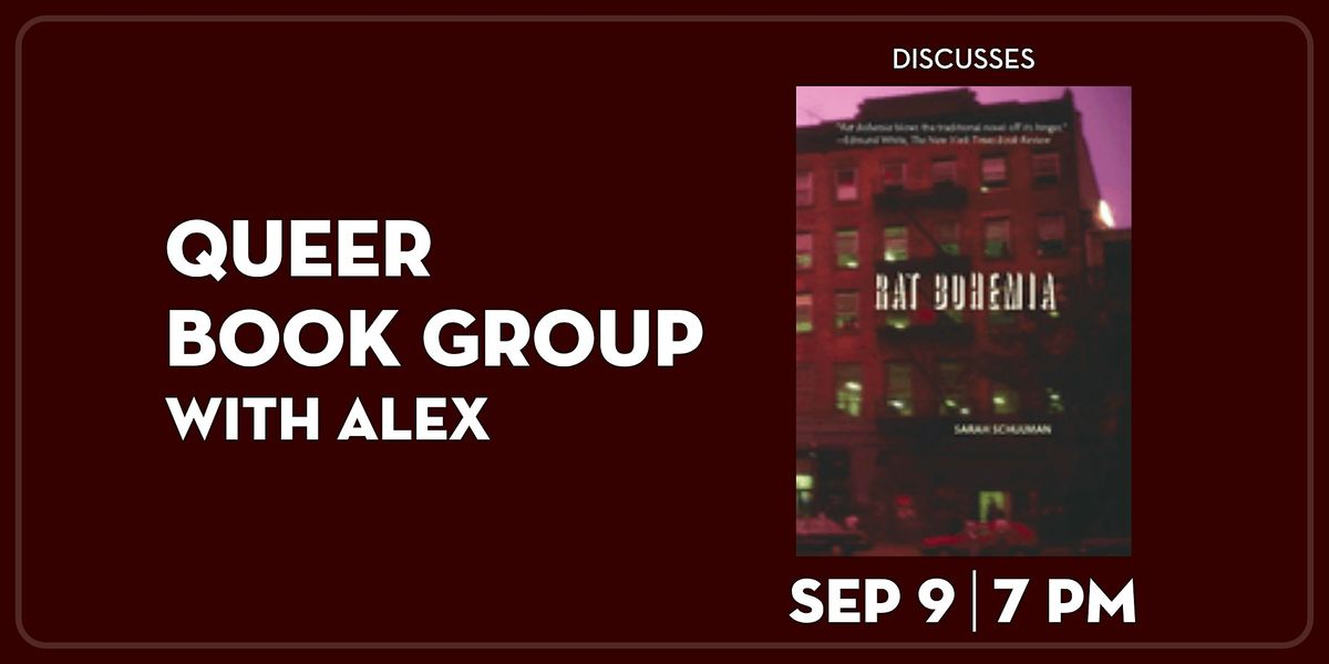 Queer Book Group, 9 September | Event in Brooklyn | AllEvents