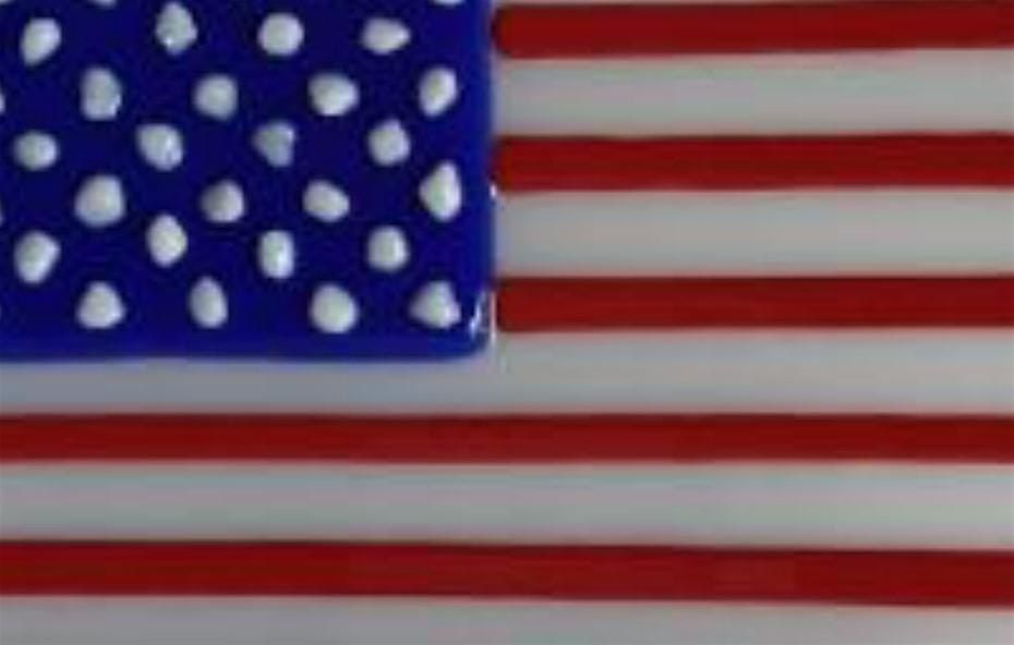 USA American Flag  Glass Windchime or Nightlight Workshop - Whitmore Lake, 12 September | Event in Whitmore Lake