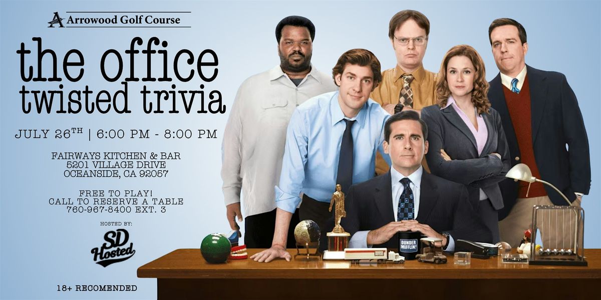 The Office: Twisted Trivia | Event in Oceanside | AllEvents