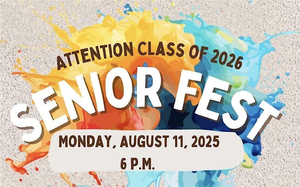 Senior Fest for 2026 Graduating Seniors, 11 August | Event in DuBois | AllEvents