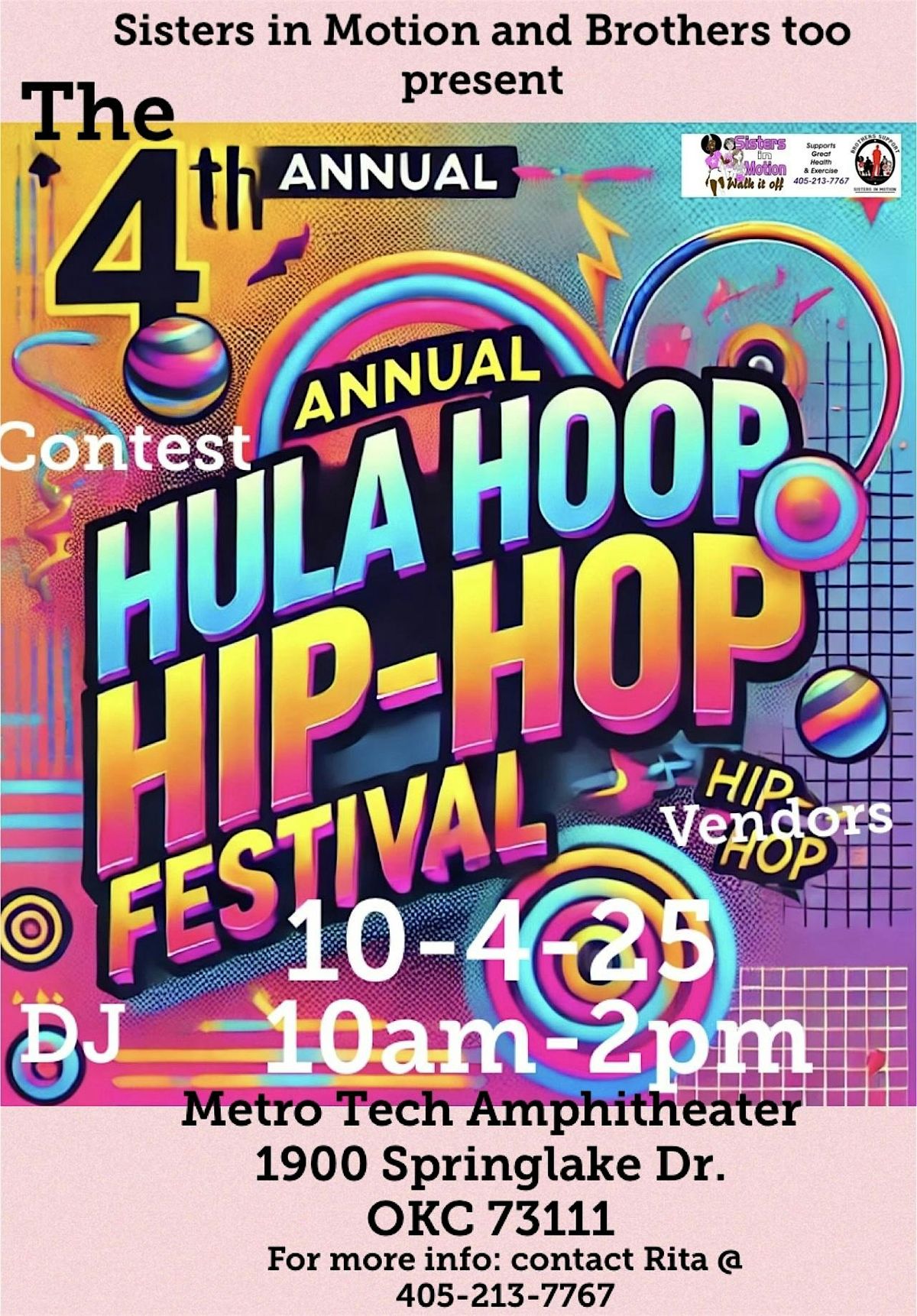 "The 4th Annual Hula Hoop/Hip-Hop Festival", 4 October | Event in Oklahoma City | AllEvents