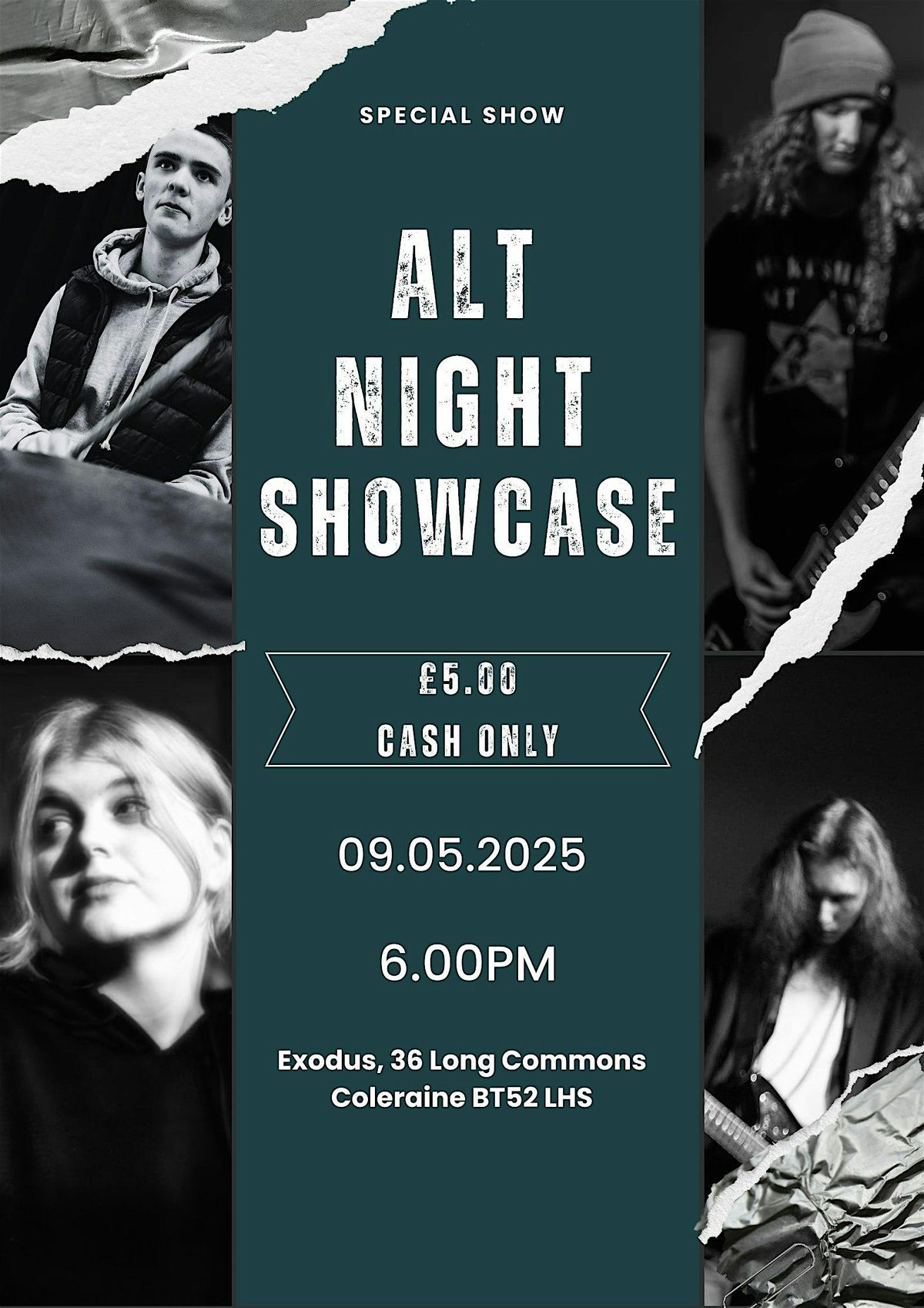Alt Night Showcase, 9 May | Event in Coleraine | AllEvents