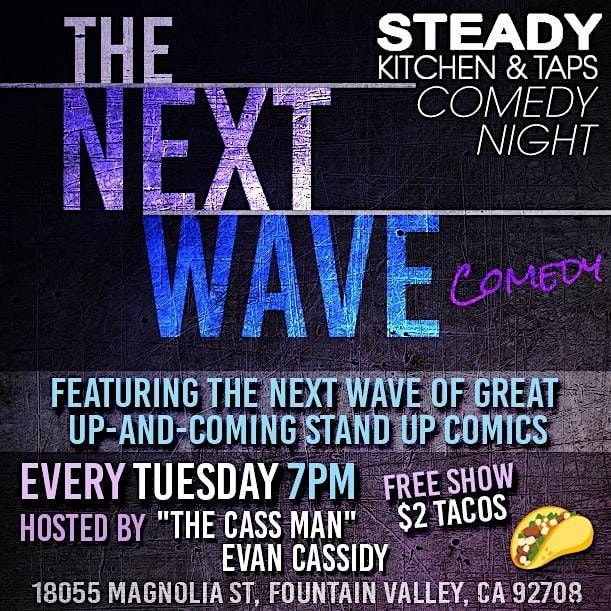 Next Wave Comedy w/ The Cass Man, 30 September | Event in Fountain Valley | AllEvents