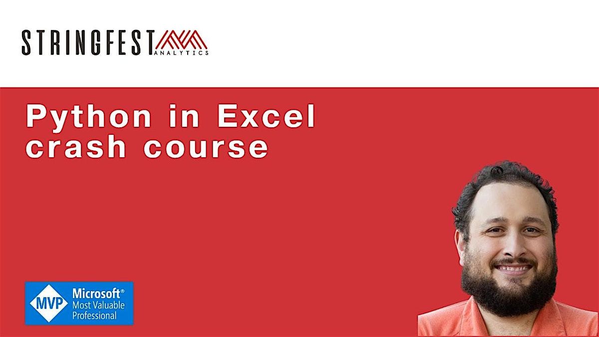 Python in Excel crash course, 24 September | Online Event | AllEvents