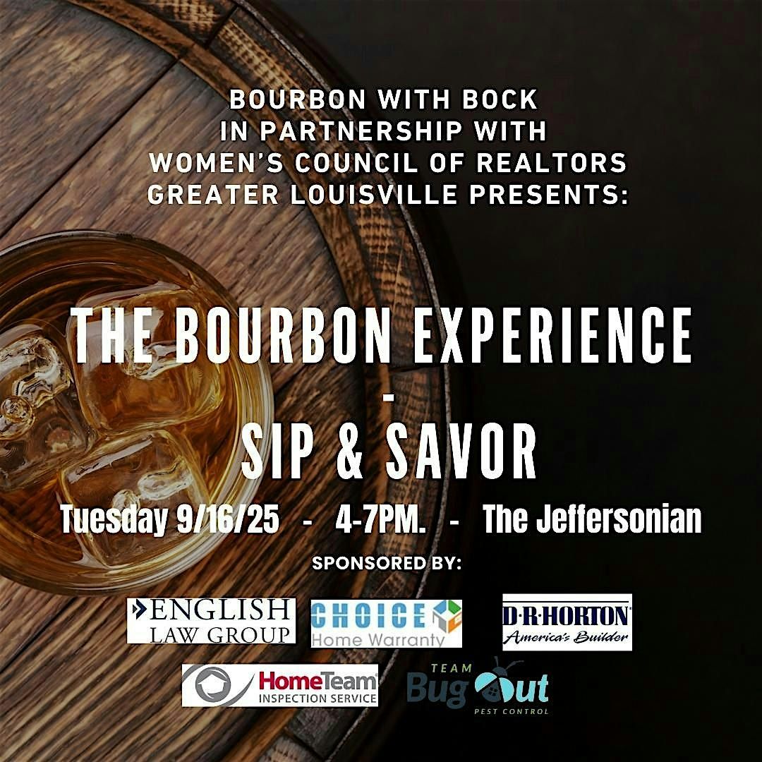 The Bourbon Experience: Sip & Savor, 16 September | Event in Jeffersontown | AllEvents