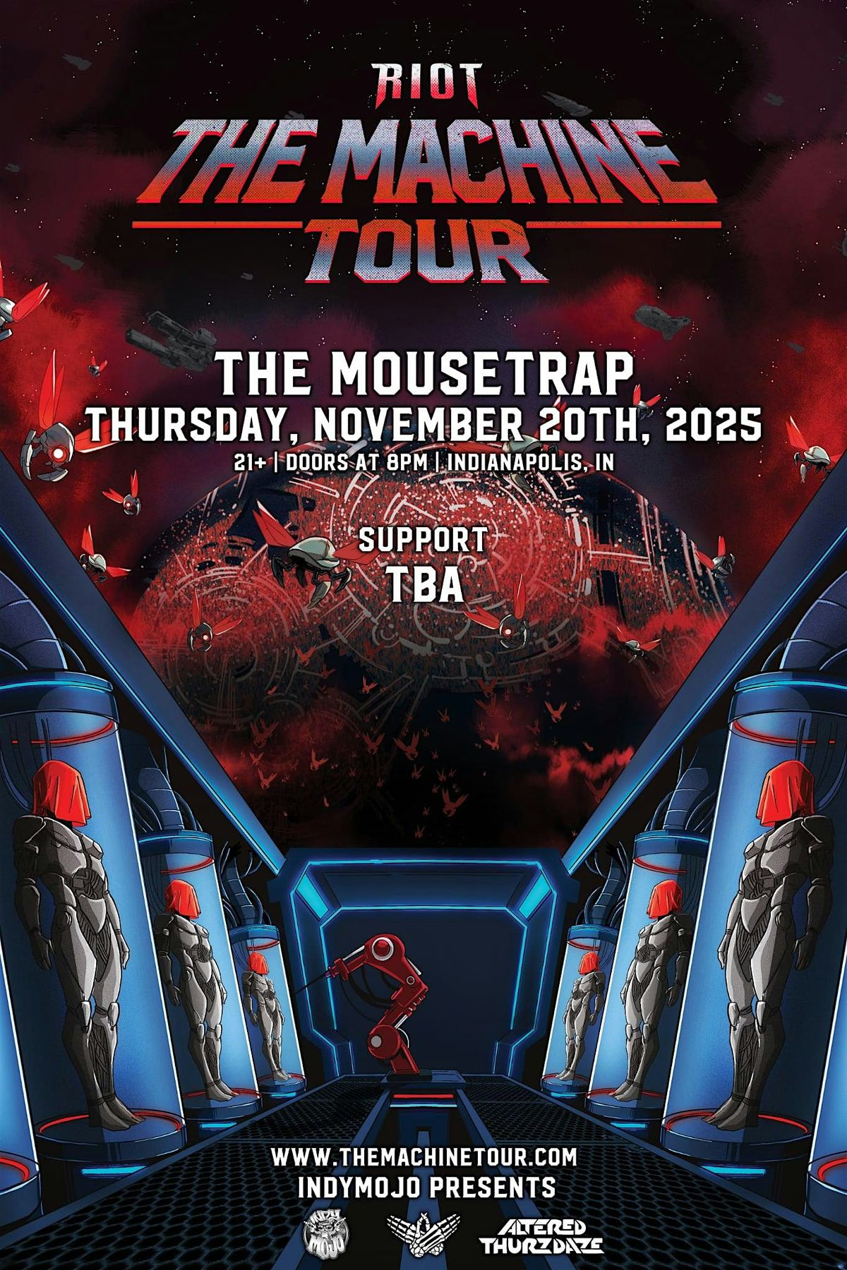 Altered Thurzdaze w/ RIOT, 20 November | Event in Indianapolis | AllEvents