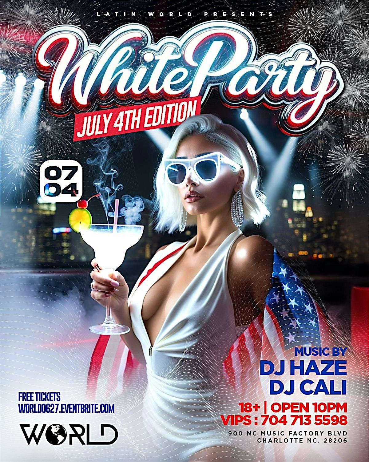 Latin world Friday  | 18+ |, 25 July | Event in Charlotte | AllEvents