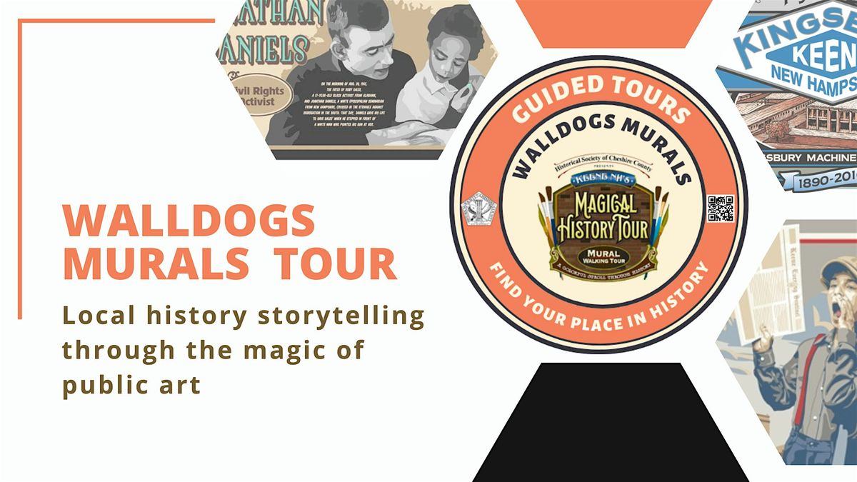 Walldogs Mural Tour - August 2025, 2 August | Event in Keene | AllEvents