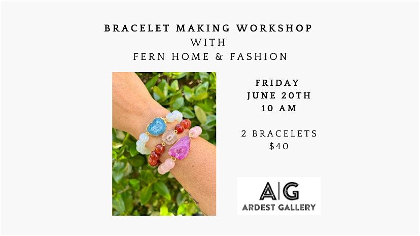 Bracelet Making Workshop, 20 June | Event in The Woodlands | AllEvents