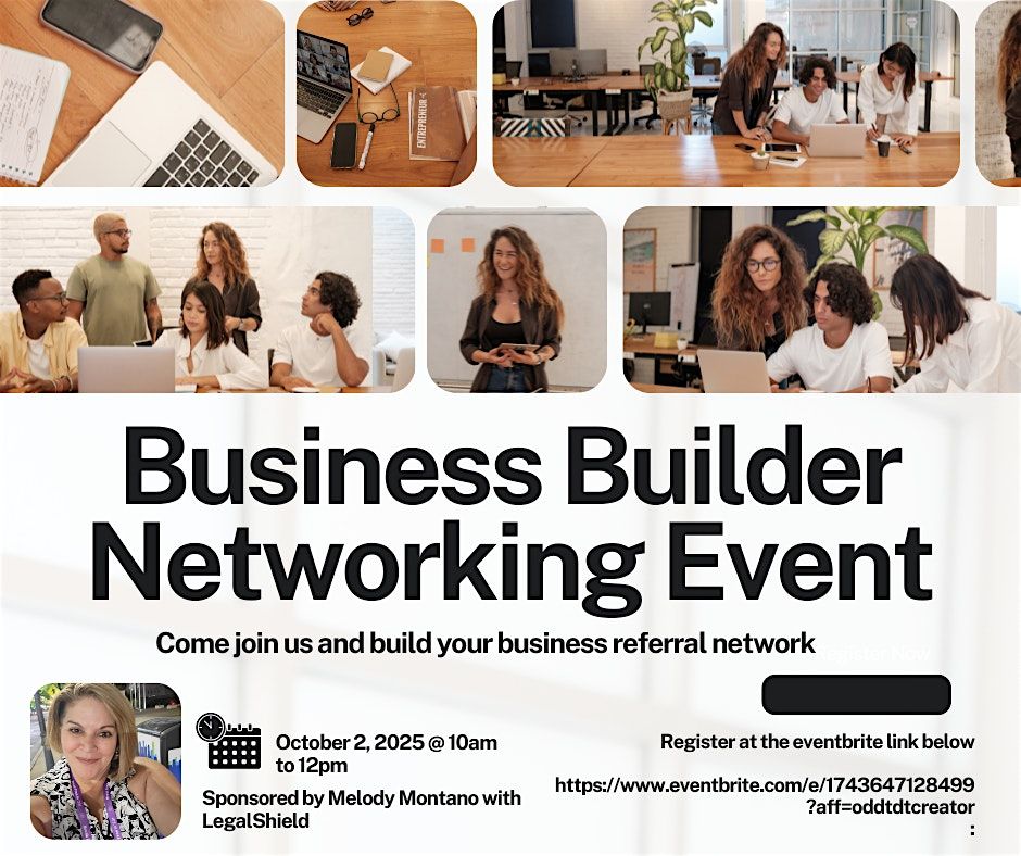 Business Builder Networking Event | Event in Denver | AllEvents