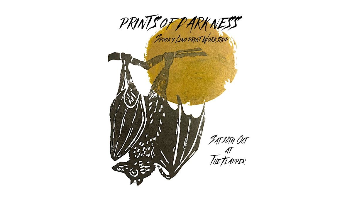 Prints of Darkness - Spooky Lino Print @ The Flapper, 18 October | Event in Birmingham | AllEvents