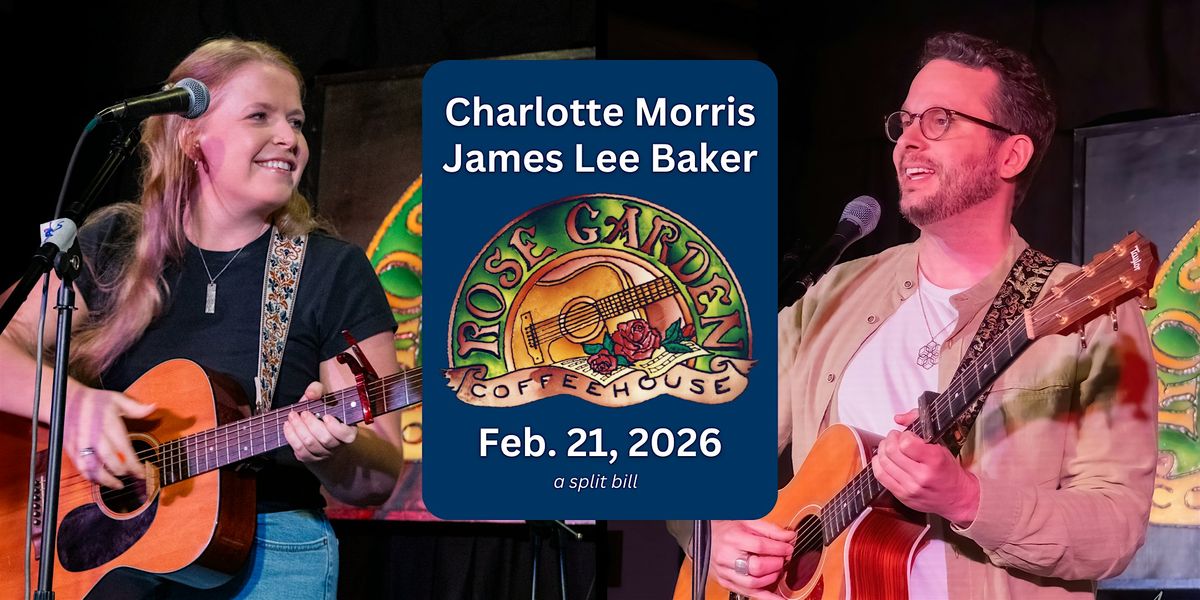 James Lee Baker / Charlotte Morris, 21 February | Event in Mansfield | AllEvents