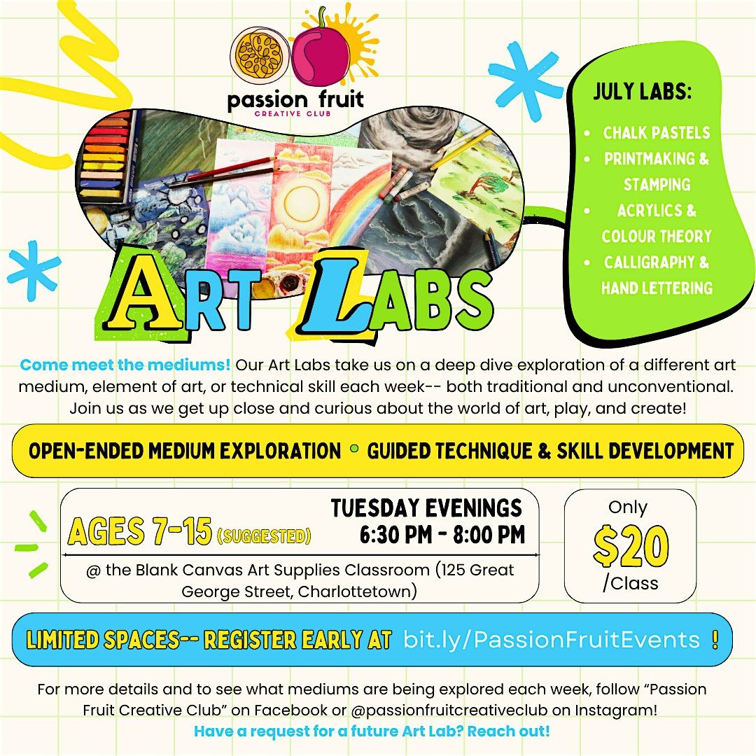 July 8 Art Lab: Chalk Pastel Tricks & Techniques, 8 July | Event in Charlottetown | AllEvents