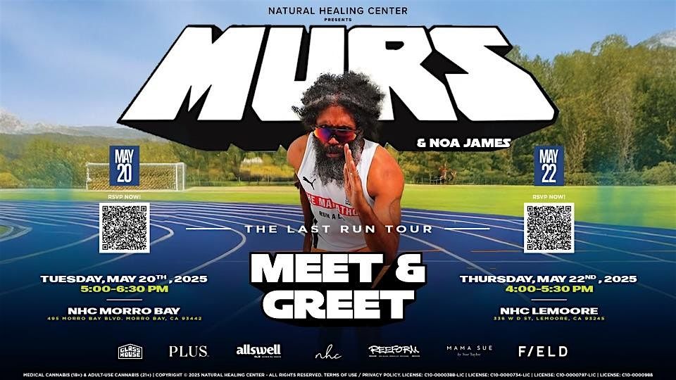 Murs Meet & Greet w/Noa James @ NHC Morro Bay, 20 May | Event in Morro Bay | AllEvents