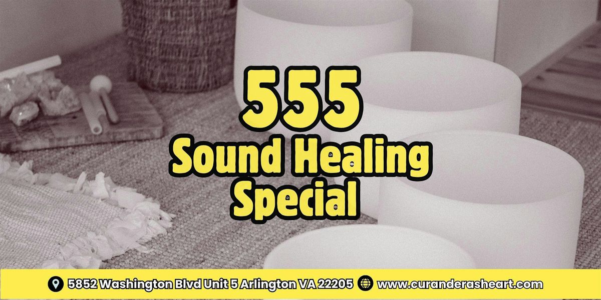 555 Sound Healing Special, 5 May | Event in Arlington | AllEvents