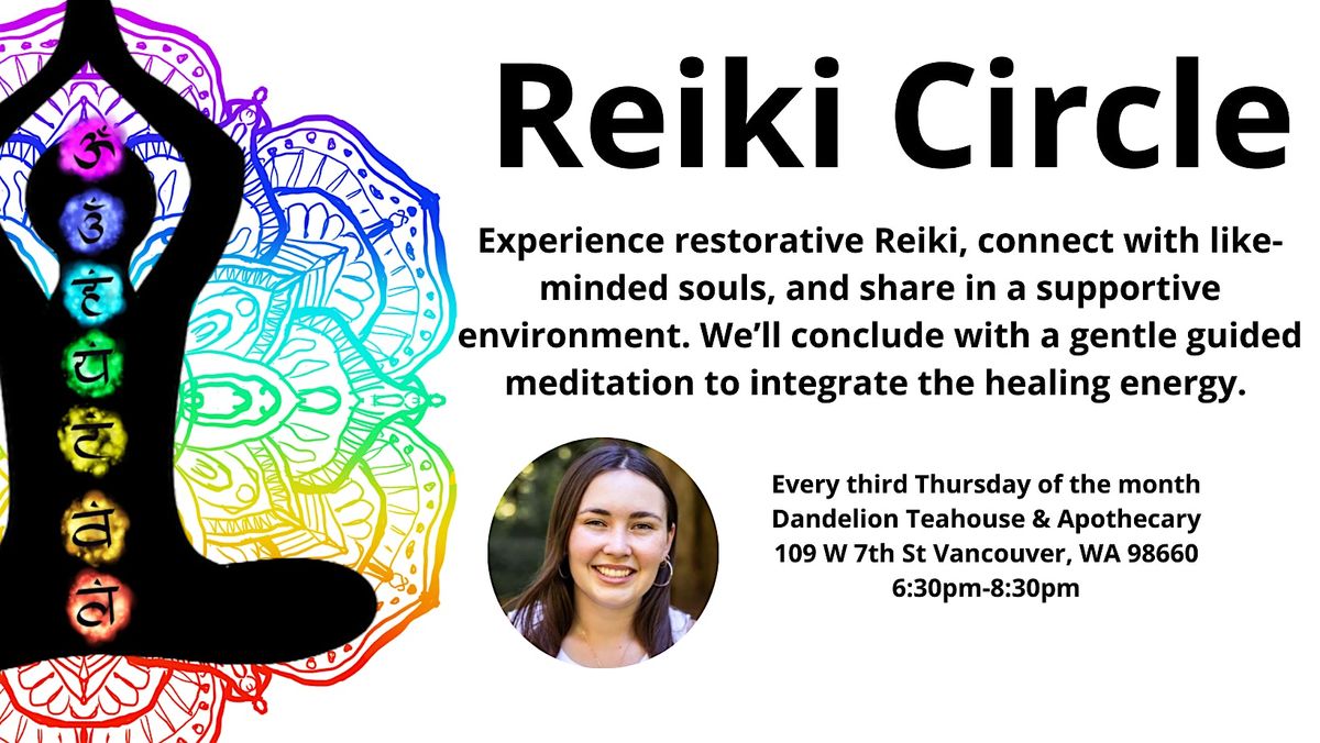 Reiki Circle & Guided Meditation at Dandelion Teahouse, 15 May | Event in Vancouver | AllEvents