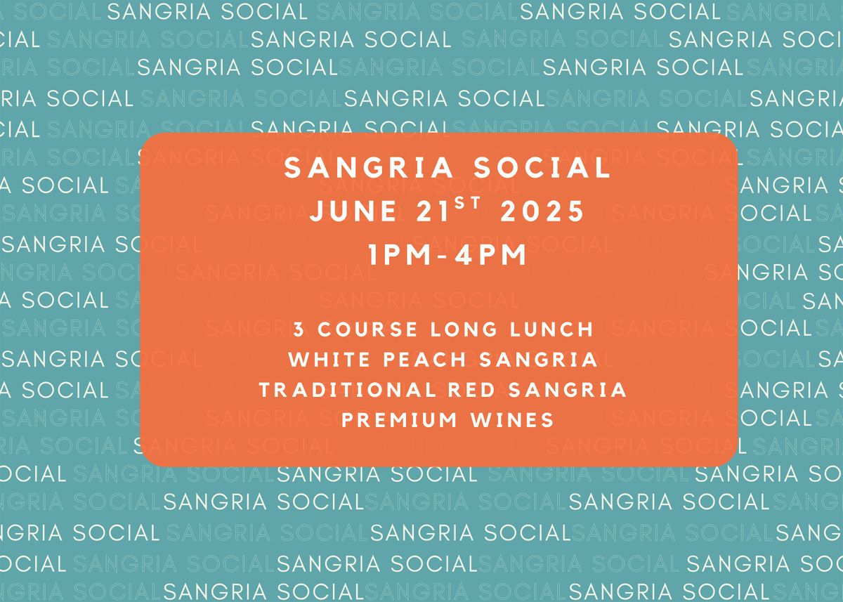 The Sangria Social, 21 June | Event in Adelaide | AllEvents