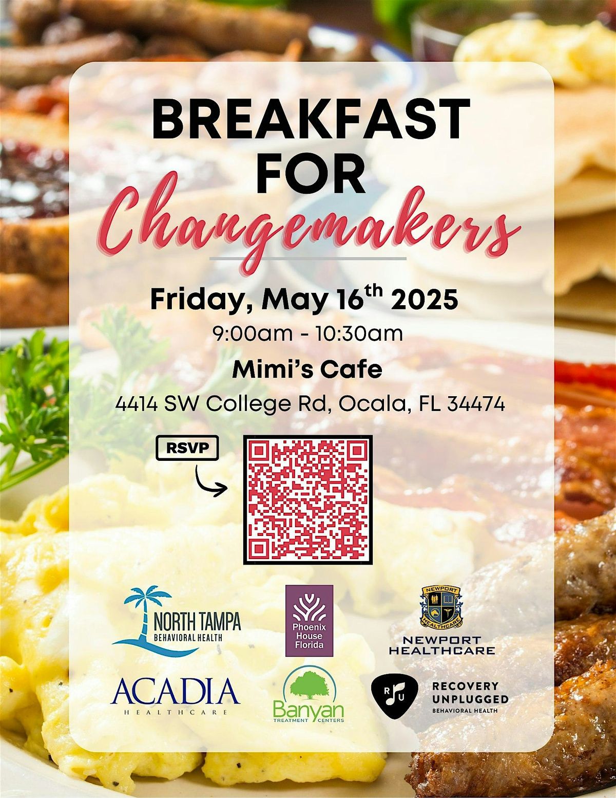 Breakfast for Changemakers, 16 May | Event in Ocala | AllEvents