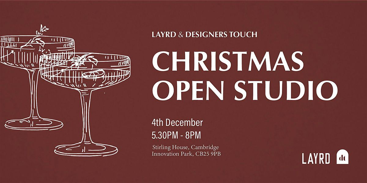 Layrd & Designers Touch: Christmas Open Studio, 4 December | Event in Waterbeach | AllEvents