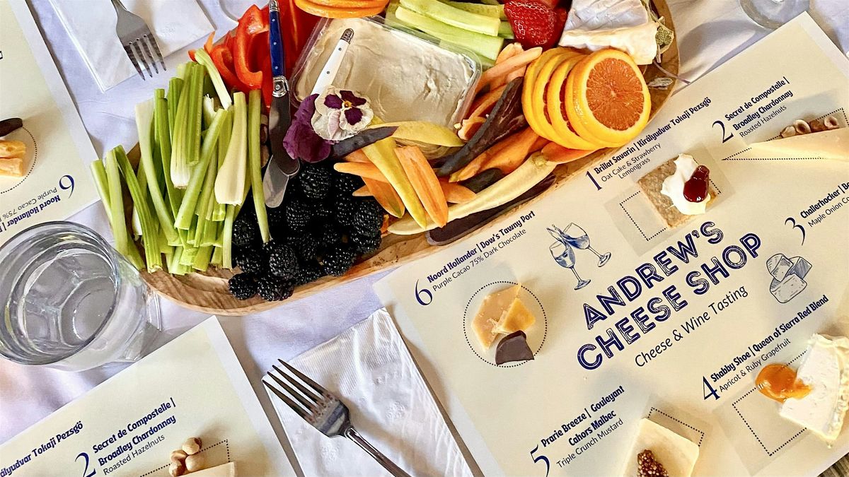 Andrew's June Cheese & Wine Pairing | Event in Santa Monica | AllEvents