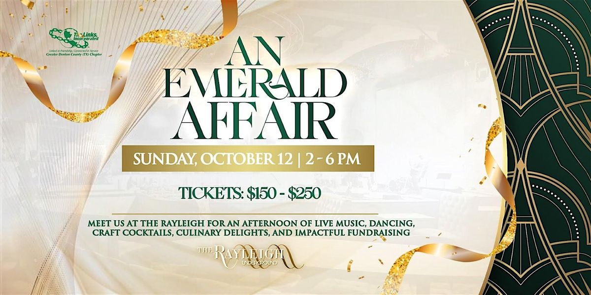 An Emerald Affair Fundraiser, 12 October | Event in Irving | AllEvents