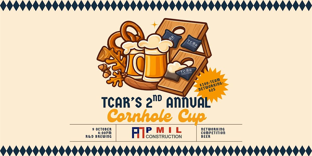 TCAR's 2nd Annual Cornhole Cup, 9 October | Event in Raleigh | AllEvents