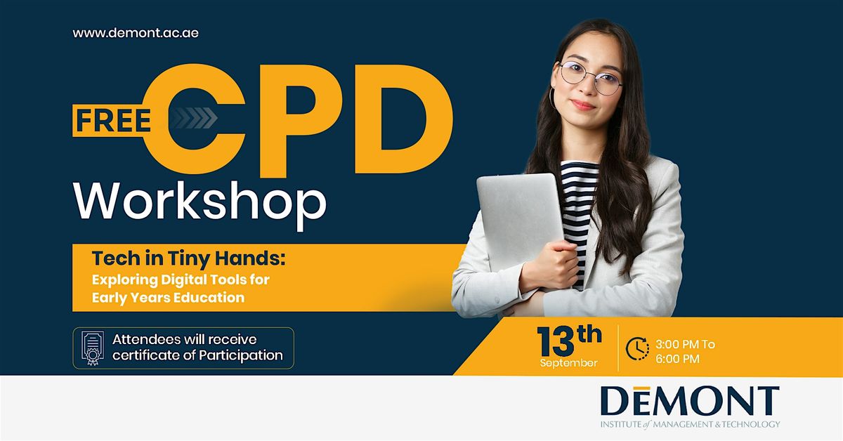 FREE SkillMaster CPD, 13 September | Event in Dubai | AllEvents